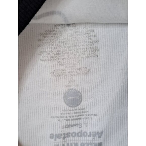 New Hello Kitty Champion Women's Long-Sleeve Raglan T-shirt Aeropostale Size M - Picture 5 of 9